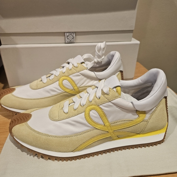 LOEWE Flow Runner Paula's Ibiza Suede Nylon Sneakers EU 40 - Picture 7 of 8
